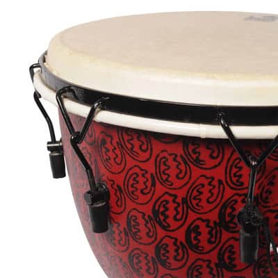Toca TF2DM-14RMB Freestyle II 14" Mechanically Tuned Djembe with Bag - Red Mask image 4