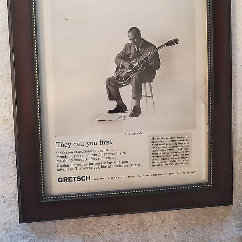 1958 Gretsch Al Caiola B & W