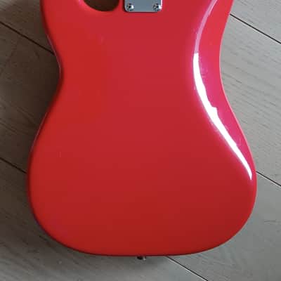 Sunn Fender Mustang Bass 1980s - Red image 6