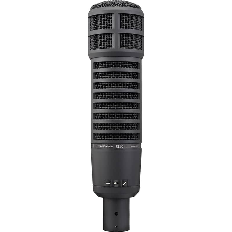 Electro-Voice RE20 Cardioid Variable-D Dynamic Microphone - Black image 1