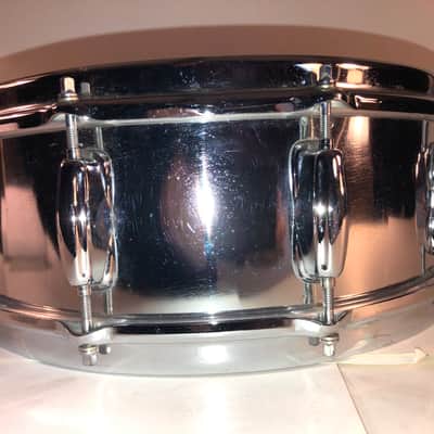 Beautiful Slingerland 10-Lug Snare Drum Niles Badge 1960s - 1970’s - Chrome with Case image 2