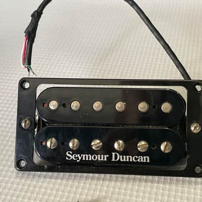 2000's Model USA Seymour Duncan TB-4 TB4 Trembucker Black Bridge Humbucker Guitar Pickup 17.31k image 2