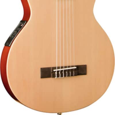 Washburn EACT42 Thinline Acoustic-Electric Classical Guitar, Solid Spruce Top image 1