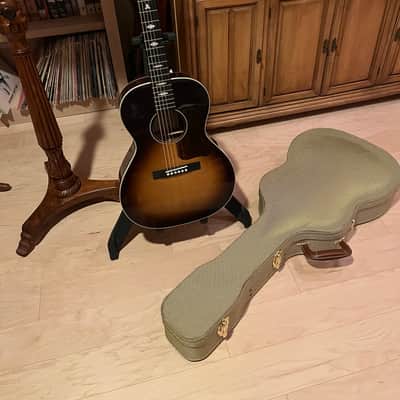 AMI SLM SG-00 E Solid Adirondack & African Mahogany K&K Pickup w/Case image 1