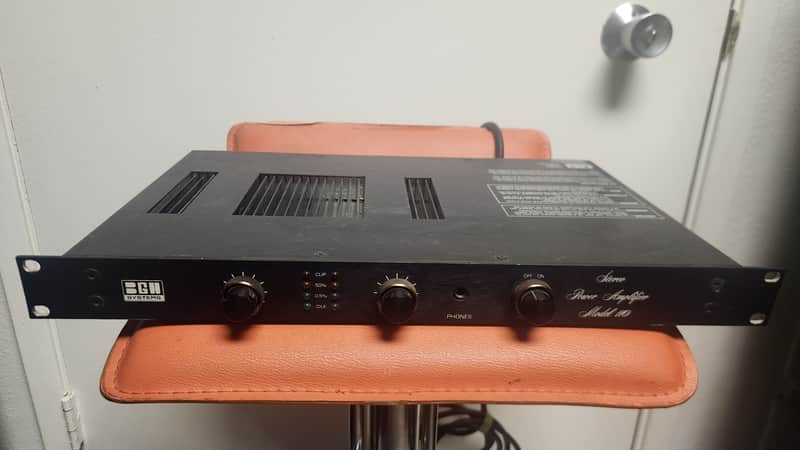 BGW Model 110 Power Amplifier Stereo Amp image 1