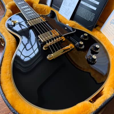 2026 Gibson Custom Shop Les Paul Custom ‘68 Reissue - Ebony Black image 22