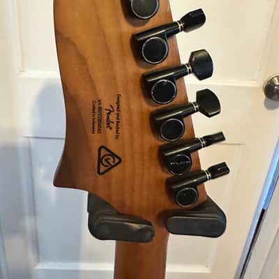Squier Contemporary Active Starcaster - Gunmetal Metallic w/Case! image 6