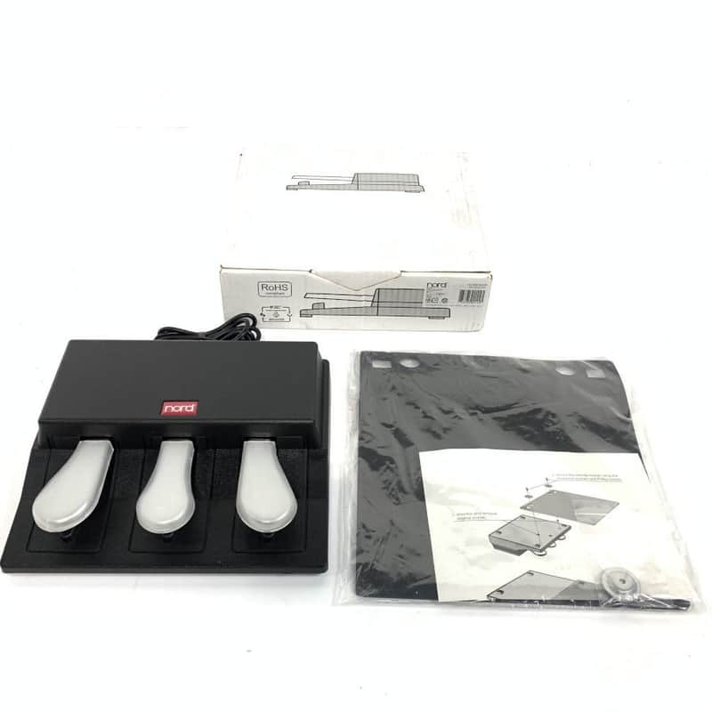 Nord NTP Triple Keyboard Pedal 2020s - Black TGHM image 1
