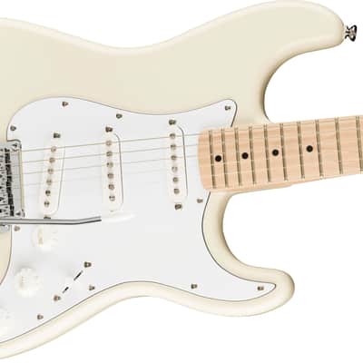 Squier Affinity Series® Stratocaster®, Maple Fingerboard, White Pickguard, Olympic White image 4