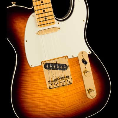 Fender 75th Anniversary American Professional Custom Telecaster 2-Color Sunburst with Case image 4