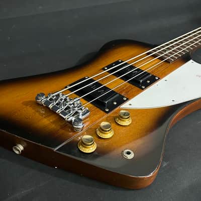 Gibson USA Vintage Thunderbird '76 Bicentennial Vintage Bartolini HI-A Pickups 1976 - Sunburst w/ Sewman Custom Bag image 8