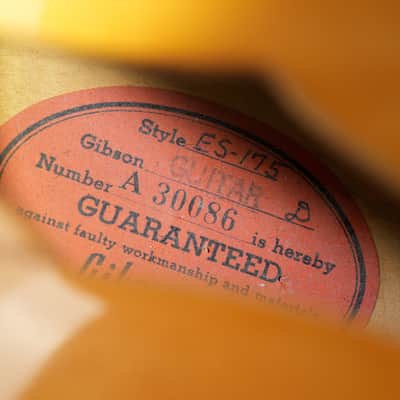 Gibson ES175DN Natural 1959 image 11