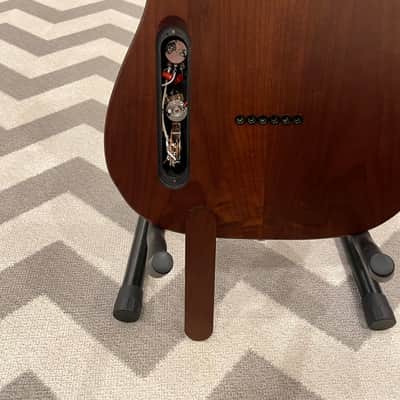 Custom Telecaster Body – Figured Mahogany & Maple Center – Fender/Warmoth Compatible image 11