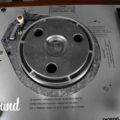 THORENS TD160 Super Beltdrive Turntable in Very Good Condition image 6