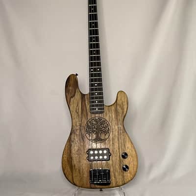 ACs Custom Guitars 4 String Bass 2025 - Natural Tung Oil image 18