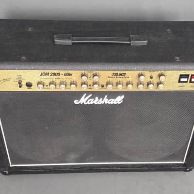 Marshall JCM 2000 TSL 602 Triple Super Lead 3-Channel 60-Watt 2x12" Combo 2000s - Black image 3
