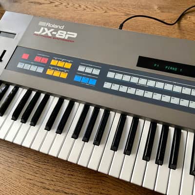 Roland JX-8P Classic 1985 Analog Synthesizer + Retroaktiv MPG-8 Programmer - Excellent image 3
