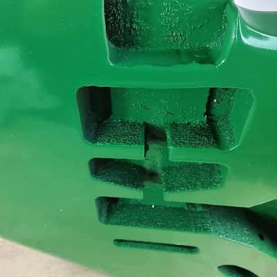 Green Poplar Wood Strat Stratocaster Style Guitar Body image 6