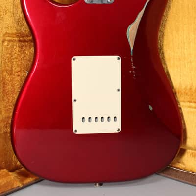 2002 Fender Custom Shop 1960 Stratocaster Candy Apple Red Relic w/OHSC image 4