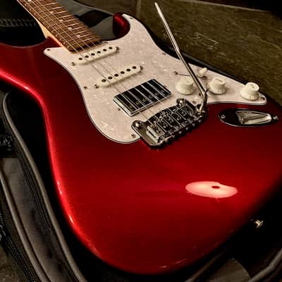 G&L USA Legacy HSS Candy Apple Red Metallic Finish Electric Guitar & Deluxe Gigbag & COA image 5