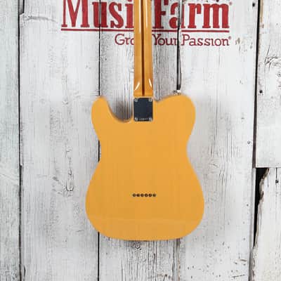 Fender Vintera III Late '50s Telecaster Electric Guitar Butterscotch w Gig Bag image 7