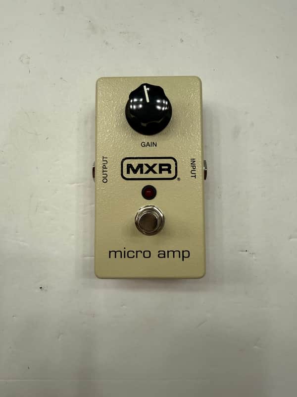 MXR Dunlop M-133 Micro Amp Clean Boost Booster Guitar Effect Pedal image 1