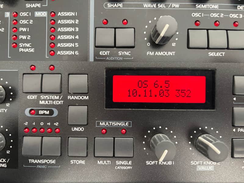 Access Virus KC 61-Key Digital Synthesizer 2002 - Black image 1