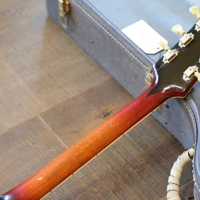 Vintage! 1962 Gibson Barney Kessel Custom Archtop Hollowbody Electric Guitar Cherry Sunburst + OHSC image 13