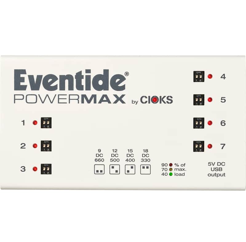 Eventide PowerMAX V2 7-Pedal Universal Power Supply by CIOKS image 1