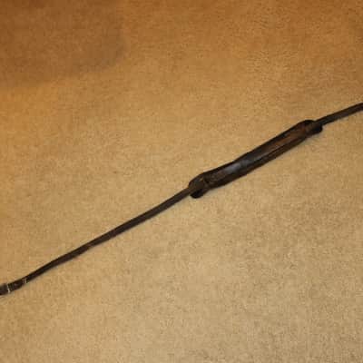 Grover Ancient Black Leather Strap 1950's/60's ??? image 2