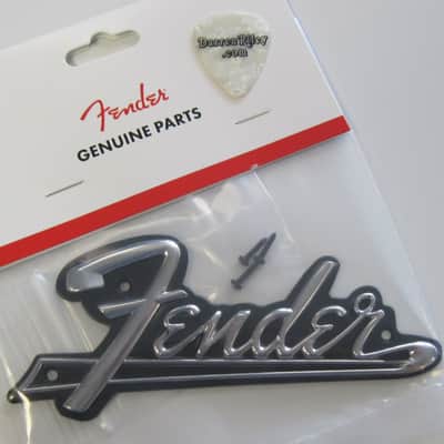 Fender Blackface Amp Logo with Tail 0994093000