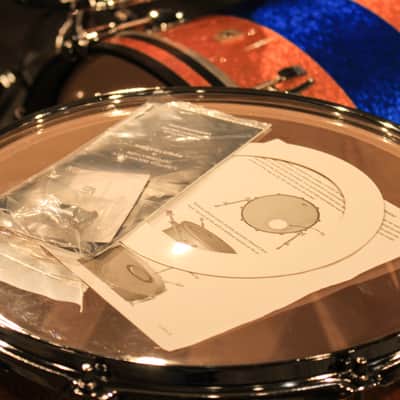 Ludwig Classic Maple Triband Blue/Gold Sparkle Downbeat 3pcs (12-14-20) - New! image 10
