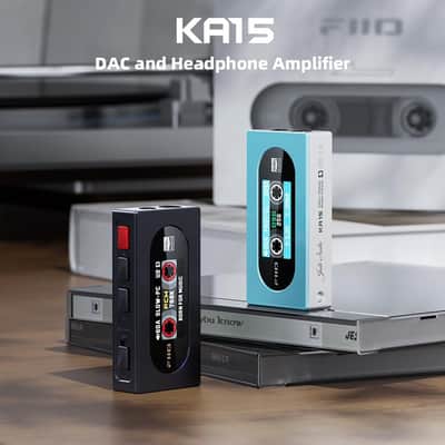 FiiO KA15 Portable DAC and Headphone Amplifier (Blue) image 3