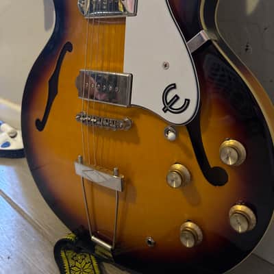 Epiphone Casino Hollowbody Electric Guitar - Vintage Sunburst image 4