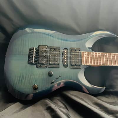 Cort X-11 2004 Transparent Blue MIK image 3