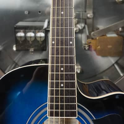Ibanez V70CE-TBS - Blue Burst Acoustic Guitar w/ Gig Bag image 3