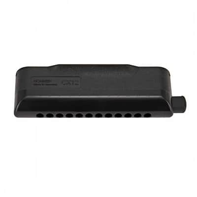 Hohner CX12 Black Chromatic Harmonica, Key of C, 12 Hole, 3 Octave - M754500 image 3