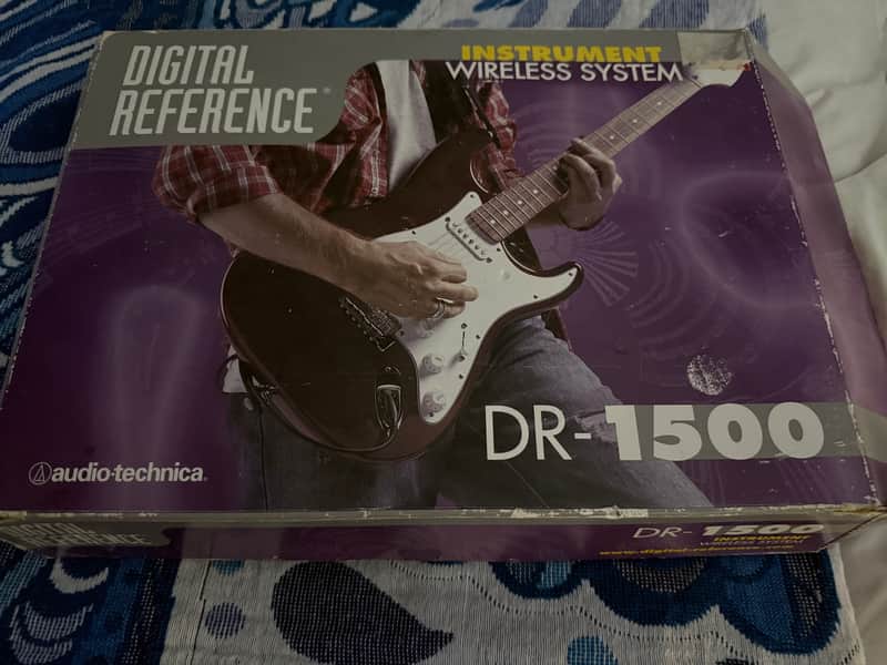 Audio-Technica Digital Reference DR-1500 Instrument Wireless System w/ Box image 1