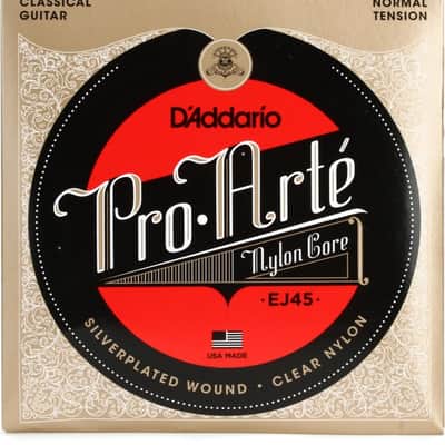 D'Addario EJ45 Pro-Arte Classical Guitar Strings - Normal Tension image 2