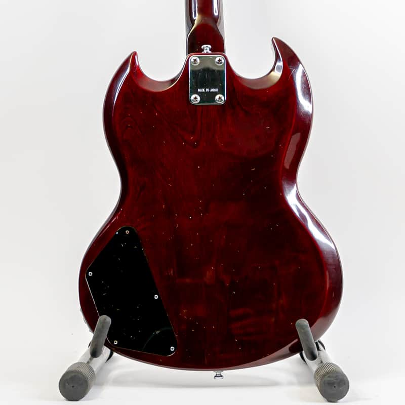 Greco EB-420 Electric Bass Guitar SG Style w/ String Mute, OHSC