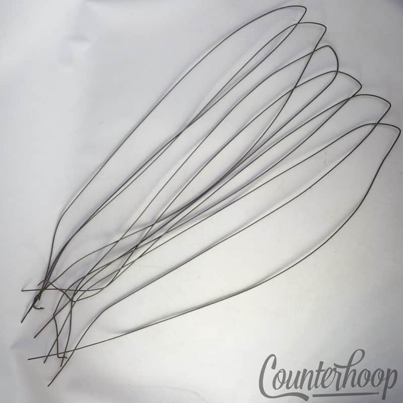 *Leedy 15" 12-Strand Snare Drum Metal Coiled Wires Vintage 10s Indianapolis USA* image 1