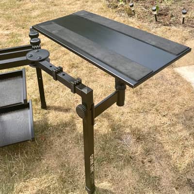 Vintage QuikLok Keyboard Studio Workstation – Folding 4 Leg Stand – 1980s image 4