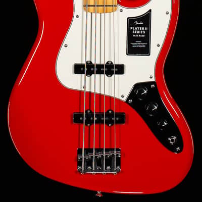 Fender Player II Jazz Bass Maple Fingerboard Coral Red (866) image 3