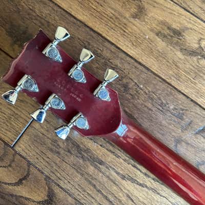 1980s Yamaha SA-1000 Super Axe Semi Hollow ES Electric Guitar Cherry MIJ Japan image 10