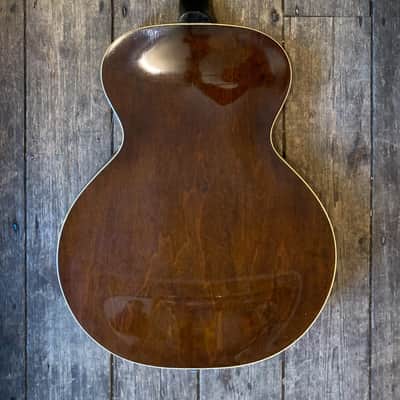 1965 Epiphone E422T Century Sunburst with hard shell case image 3