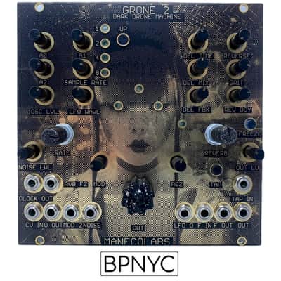 Maneco Labs Grone 2 Dark Drone Machine (eurorack)Alternate Faceplate image 1