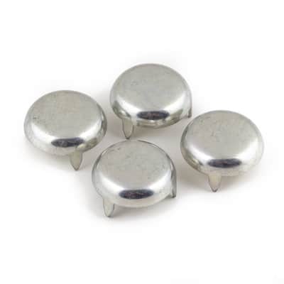 Genuine Fender Press-In Amplifier/Amp Glide Cups, Set of 4, Chrome, 0.75" Dia. image 2