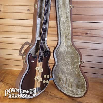 1981 Vantage VP-710B "Double P-Bass" with Vantage Hard Case - Natural, 9lbs 10oz image 11