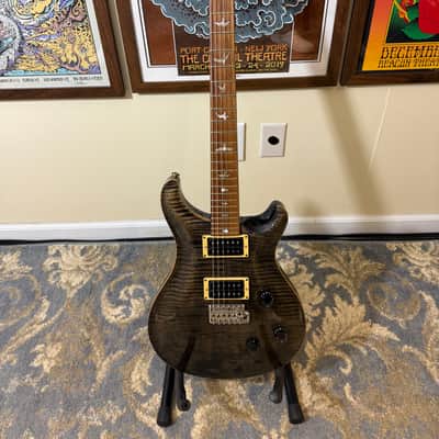 Paul Reed Smith PRS Custom 24 10-Top Electric Guitar - 1989 - Signature Grey Black image 1