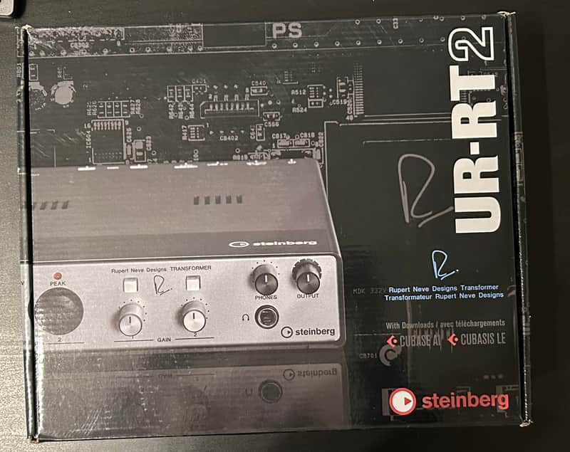 Steinberg UR-RT2 USB Audio Interface with Rupert Neve Transformers 2010s - Silver image 1